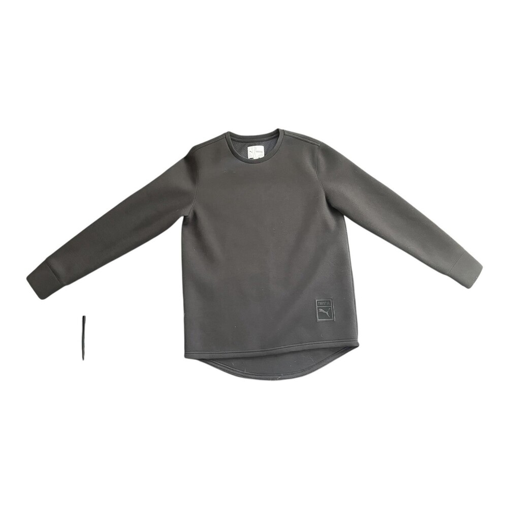 PUMA x Trapstar Black Crewneck Sweater Men’s Size S Streetwear Graphic Pullover